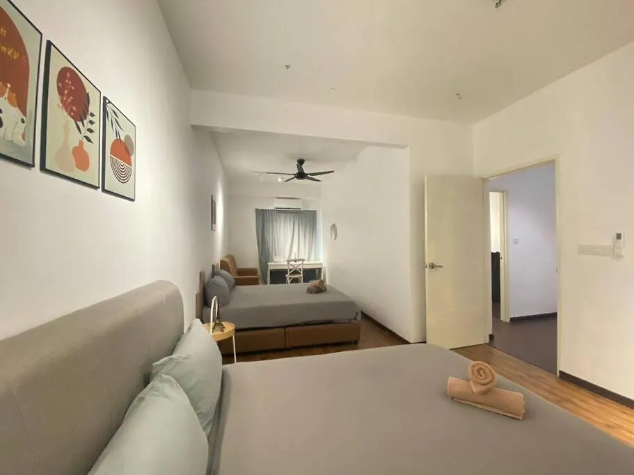 Modern Cozy House 4 Room 10Pax@Bukit Mertajam Holiday home