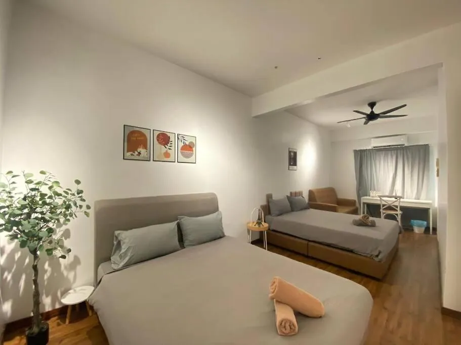 Modern Cozy House 4 Room 10Pax@Bukit Mertajam