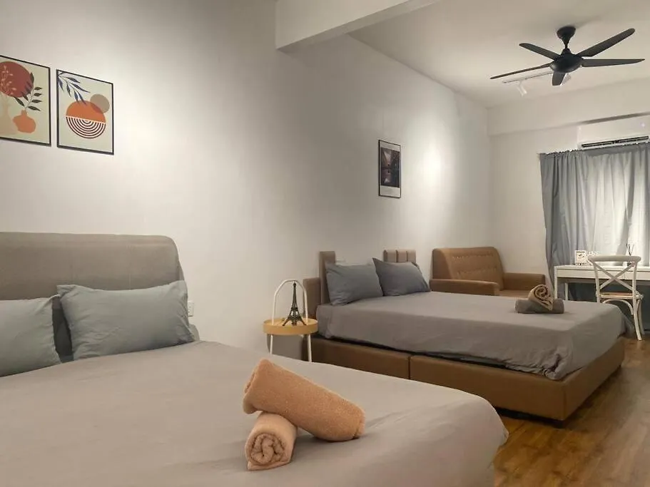 Modern Cozy House 4 Room 10Pax@Bukit Mertajam Holiday home